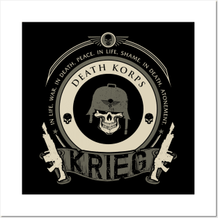 KRIEG - CREST EDITION Posters and Art